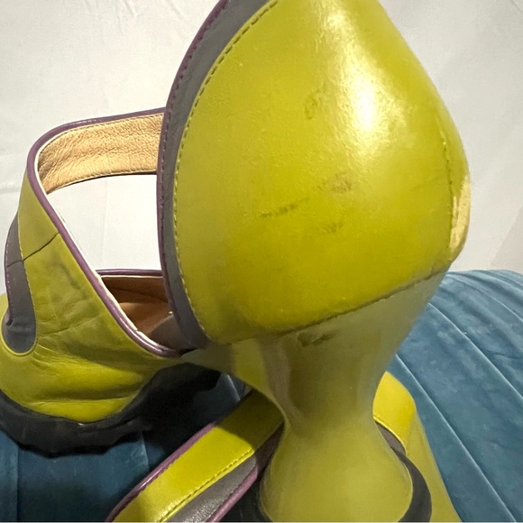 John Fluevog Mini Elif Mary Jane Heels Women’s Size 8 - Fun, Funky & Fabulous! - Picture 5 of 11